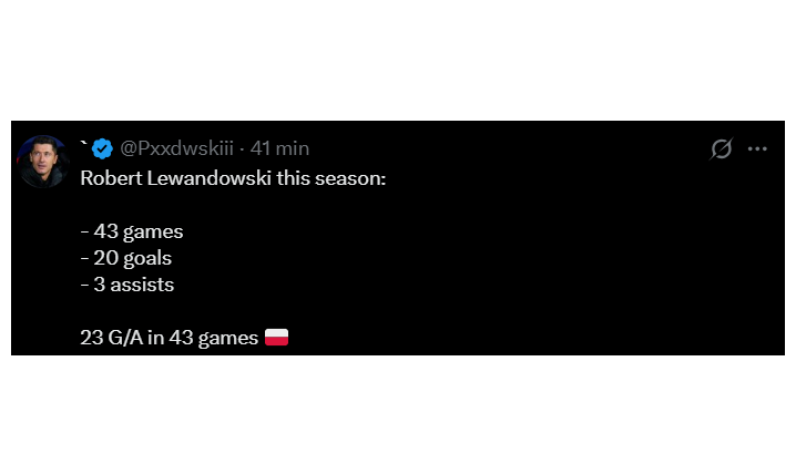 KOSMICZNE STATYSTYKI Roberta Lewandowskiego w CAŁYM SEZONIE 25/26!
